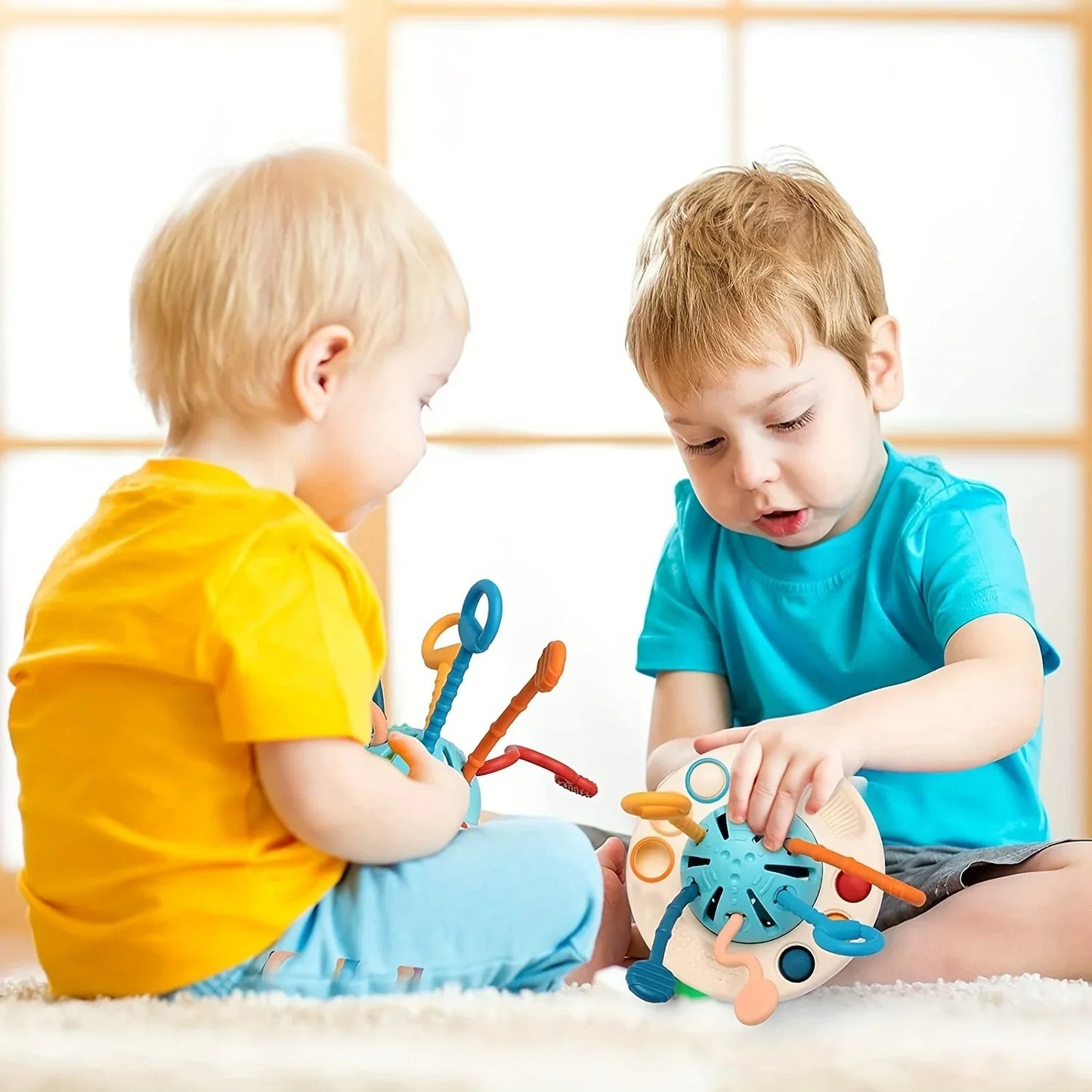 Jouets sensoriels Montessori pour tout-petits de 6 à 18 mois,
